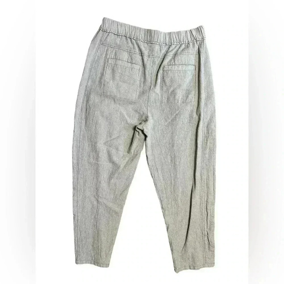 Anthropologie Hei Hei Pants Women's Size Small Beach Bound Grey Crop - Picture 6 of 8